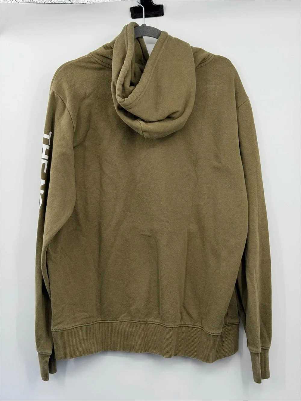 The North Face Bear On The Move Pullover Hoodie Mens L Olive Green